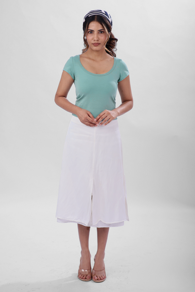 Vayra Scoop Neck Top - Mint