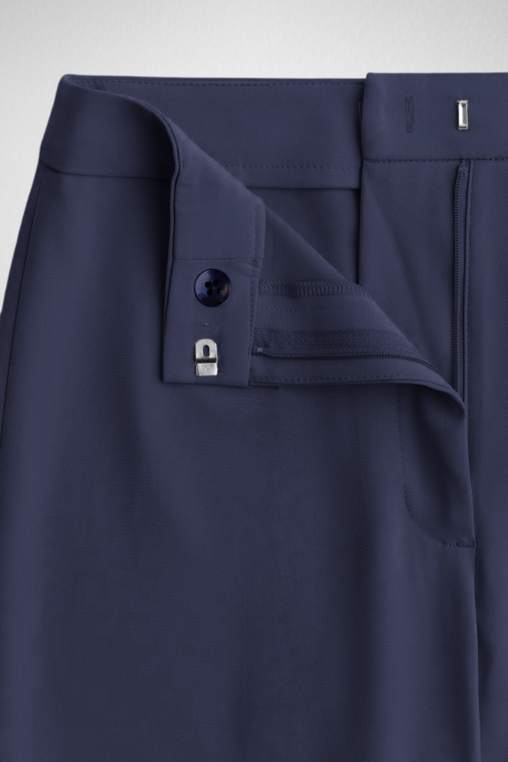 Swiss Sculpt Stretchable BootCut Flare Pants - Navy Blue