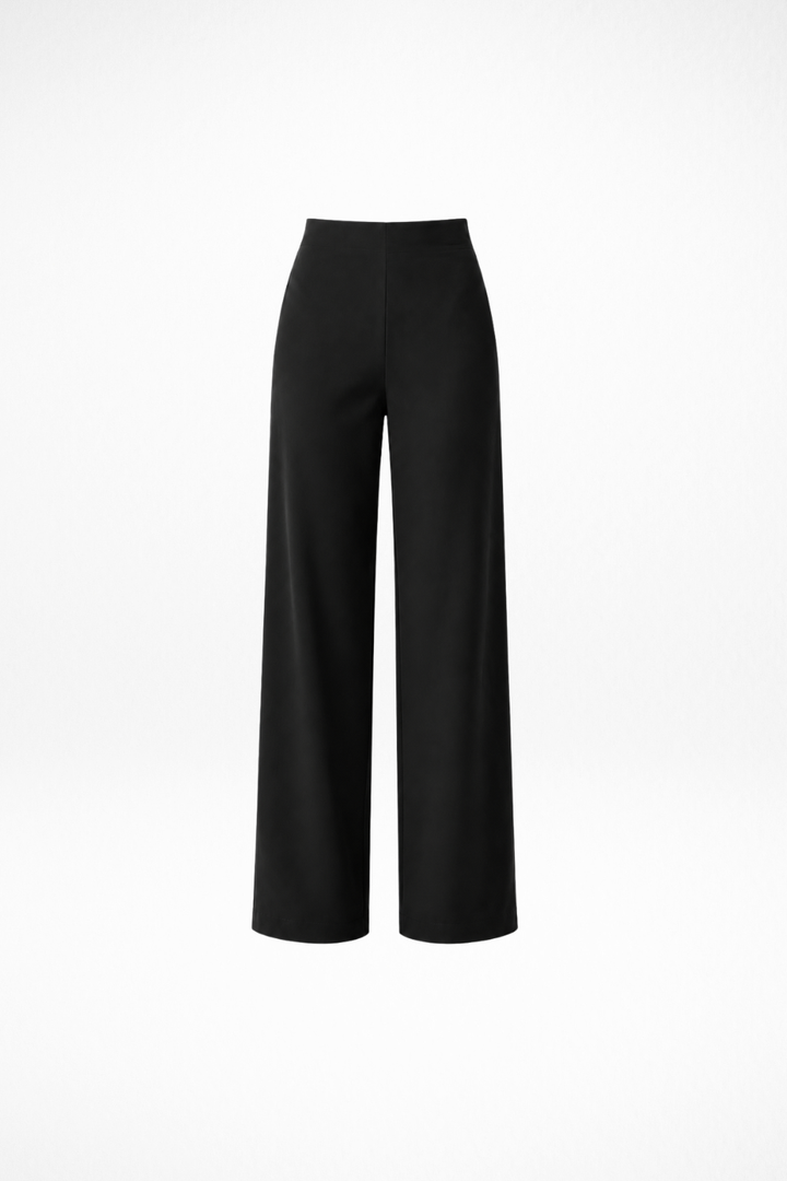 Boss Babe High Waist Wide Leg Pants - Black – Cheesewalk