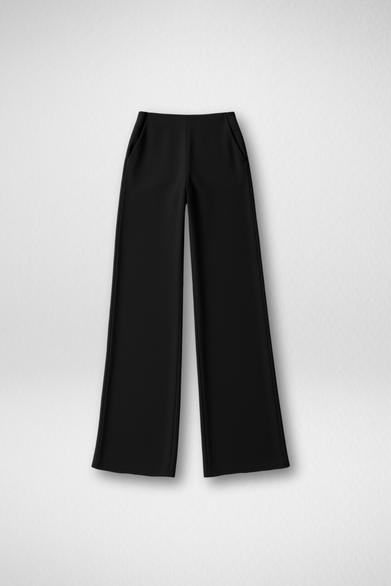 Boss Babe High Waist Wide Leg Pants - Black