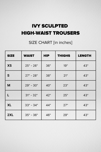 Ivy Sculpted High Waist Bootcut Trousers - ButterCream Beige