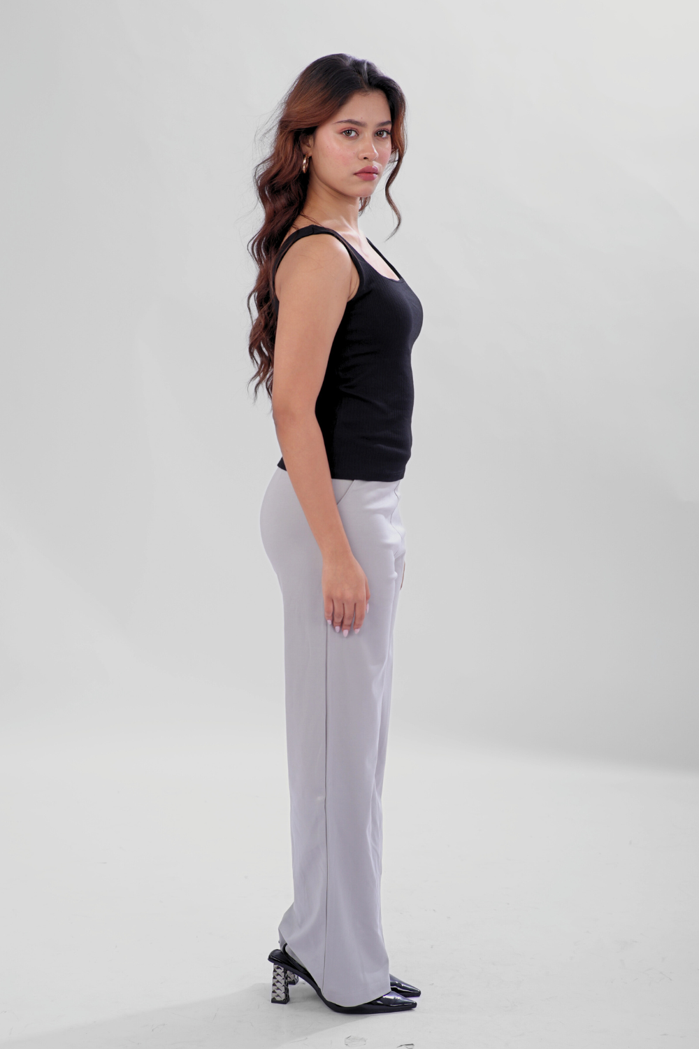 The 'Unhooked' Inbuilt Bra Top - Black