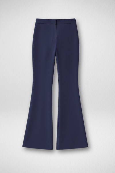 Swiss Sculpt Stretchable BootCut Flare Pants - Navy Blue