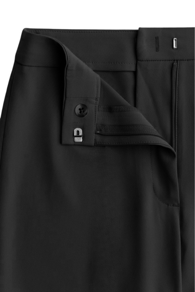 Swiss Sculpt Stretchable BootCut Flare Pants - Black