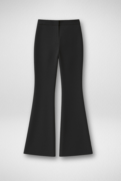 Swiss Sculpt Stretchable BootCut Flare Pants - Black