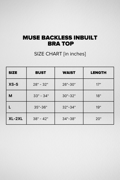 Muse Backless Inbuilt Bra Top - Khaki