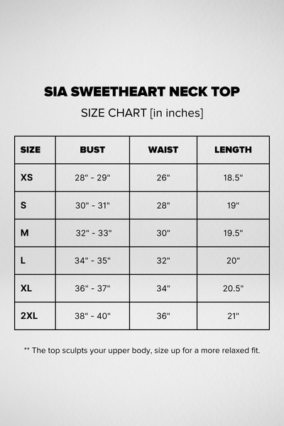 Sia Sweetheart Neckline Top - Egg White